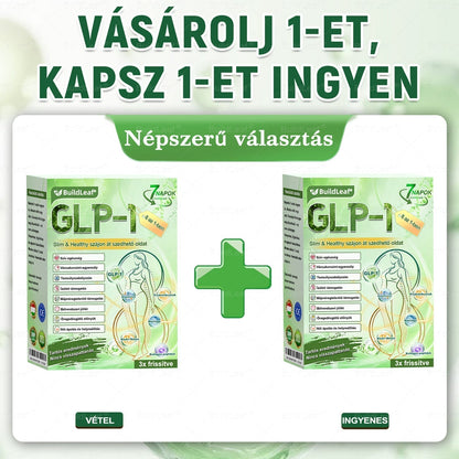 𝖡𝗎𝗂𝗅𝖽𝐿𝑒𝑎𝑓® GLP-1 8 az 1-ben Fit & Vital Szájon át szedhető oldat – Napi egyszer, 7 nap alatt látható változás / Elhízás, szív- és érrendszeri egészség, cukorbetegség, alvási apnoe, bélrendszer egészsége, ízületi problémák és még sok más esetén.🧪